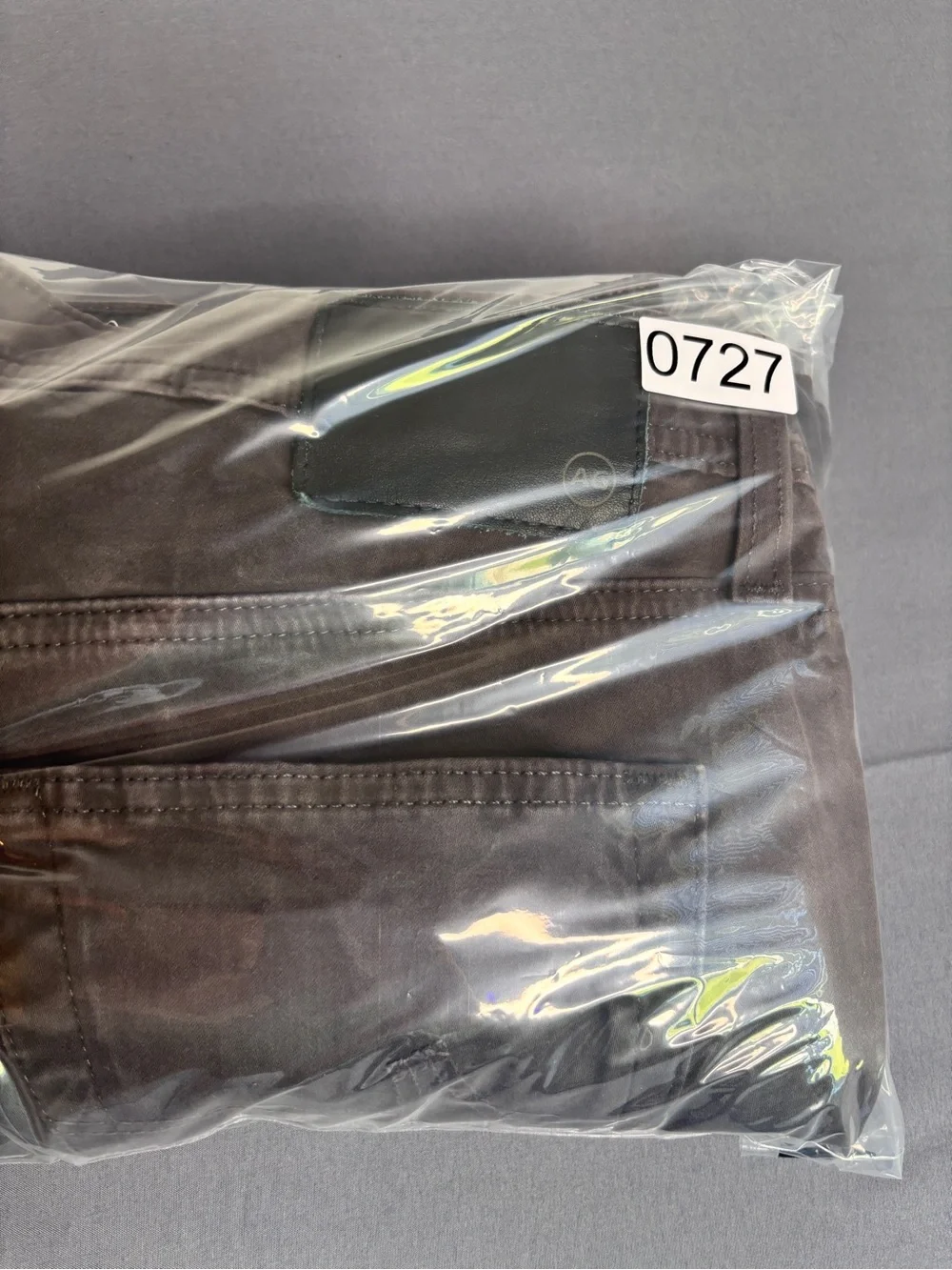 AG Adriano Goldschmied Everett Slim Straight Brown Jeans Men's 32x34 Stretch